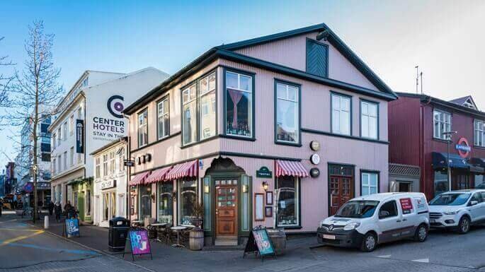 A small bistro in Reykjavik