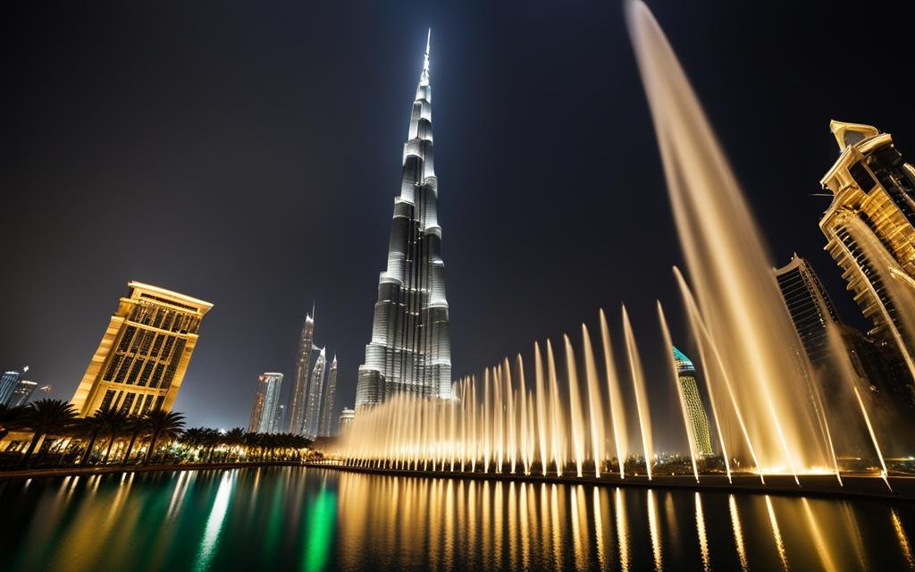 Burj Khalifa and Dubai Fountain