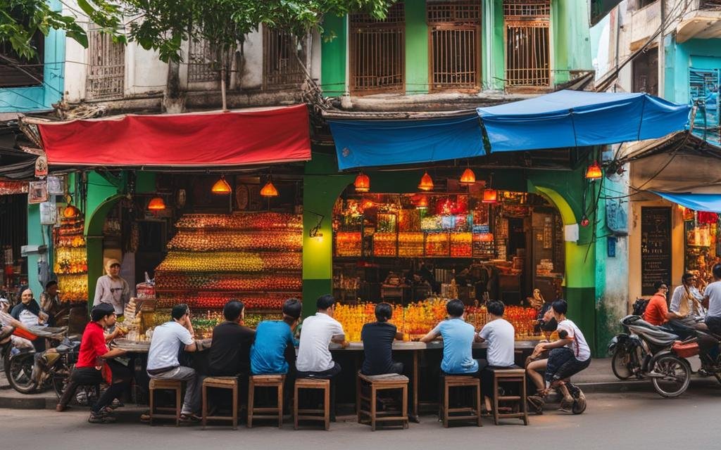 Cheap beer in Hanoi