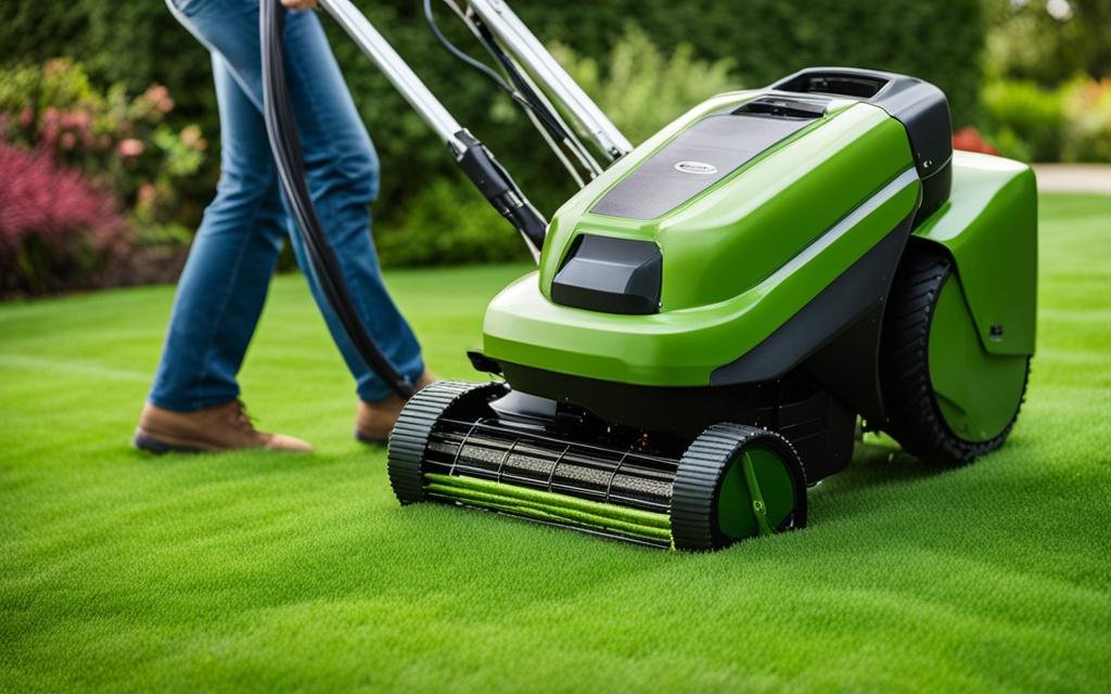 Electric dethatcher and scarifier benefits