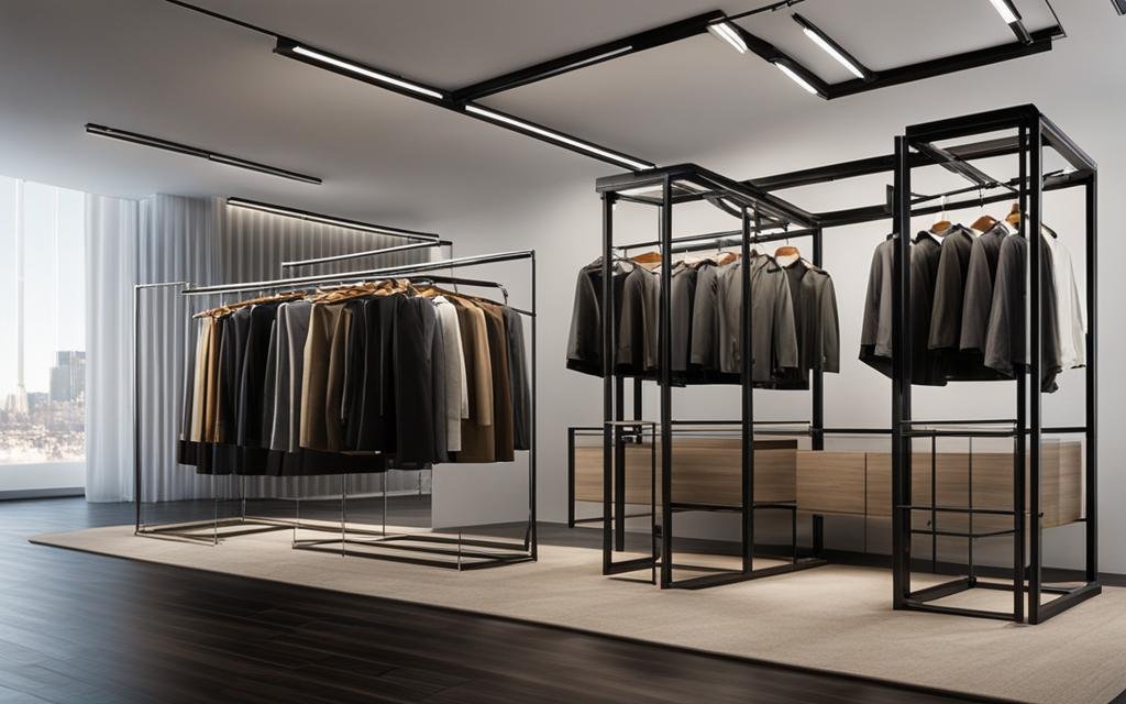 Retail clothing racks