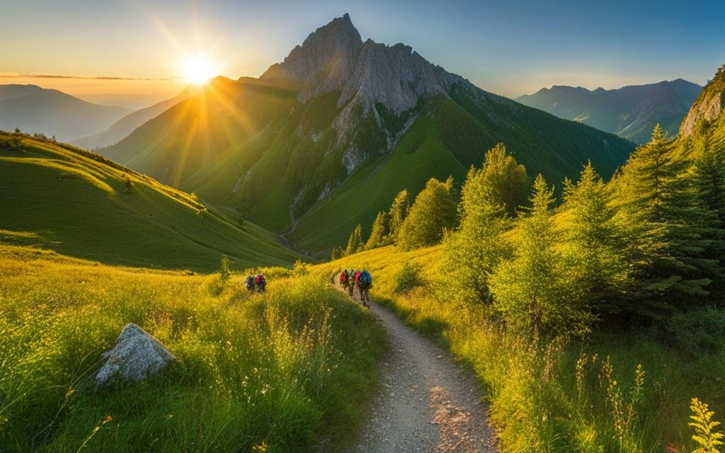 hike in Slovak Paradise National Park