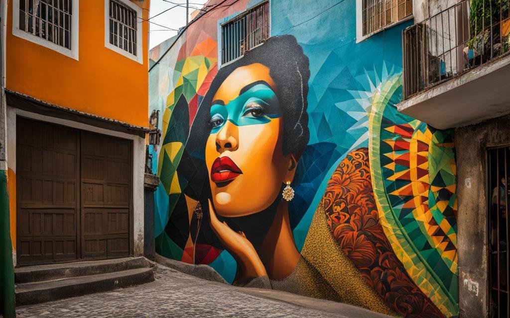 Budget-friendly street art in Rio de Janeiro