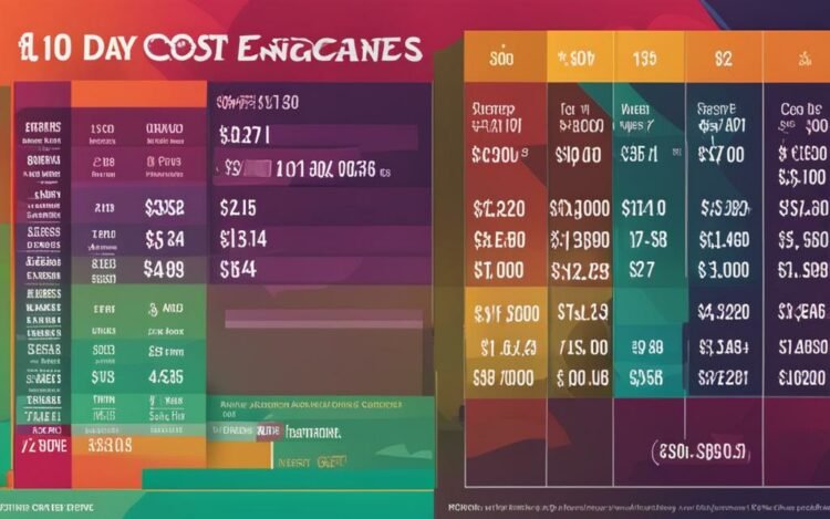 England: How Much is the Cost of a 10-Day Trip?